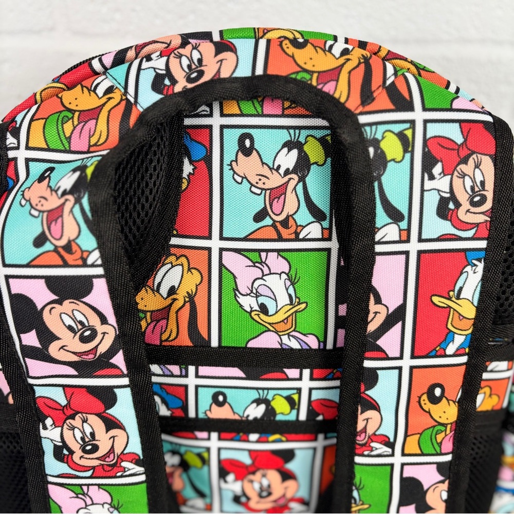 Disneyland Multi-Colored Character Backpack Micke… - image 5